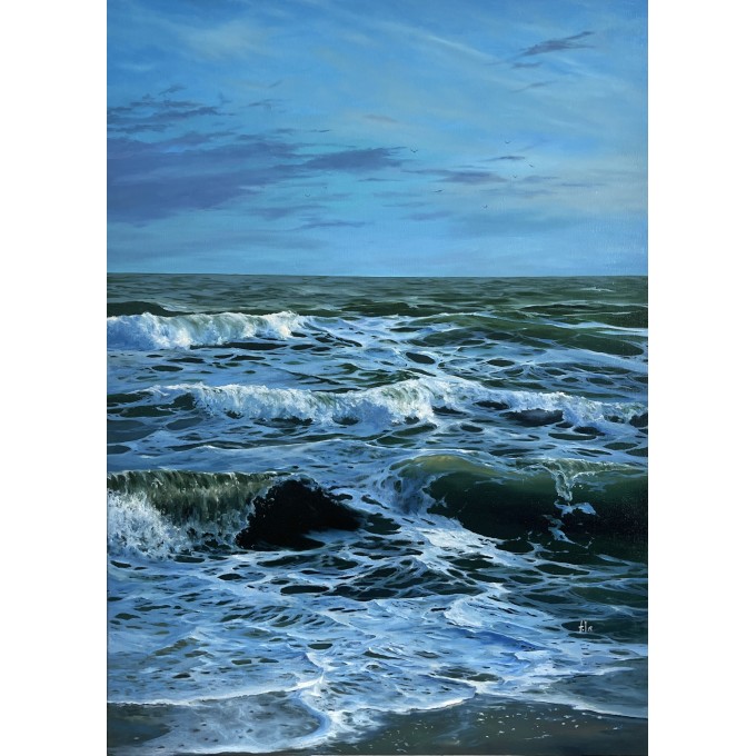  Winter Seascape, Inspired by  the Black Sea